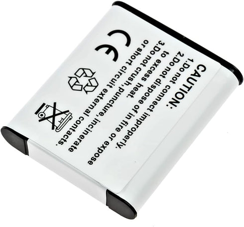 Synergy Digital Camera Battery, Compatible with Ricoh WG-70 Digital Camera, (Li-Ion, 3.7V, 1000 mAh) Ultra High Capacity, Replacement for Pentax D...