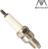 MAYASAF Spark Plugs ?4549 Automotive Replacement Ignition Plug for Honda 1985-04 XR80R 1991-08 Nighthawk 250 for Yamaha Seat type Flat, Thread Dia...