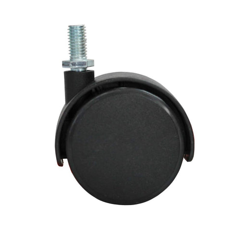 VIZ-PRO Mobile Whiteboard Caster Wheels, Black, Set of 4...