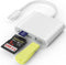 USB C SD Card Reader, USB 3.0 High Speed to SD/Micro SD Card Adapter Memory Card Reader with SD MicroSD USB 3 Port for iPhone 15 Pro Max iPad Pro ...