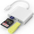 USB C SD Card Reader, USB 3.0 High Speed to SD/Micro SD Card Adapter Memory Card Reader with SD MicroSD USB 3 Port for iPhone 15 Pro Max iPad Pro ...