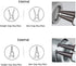 4 Pcs Mini Snap Ring Pliers Set Heavy Duty External/Internal Circlip Pliers with Straight/Bent Jaw for Ring Remover Retaining...