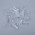 100pcs U Shape Clear Durable Plastic Alligator Clips Shirts Folding Ties Socks Pants Hold Garments in Place...