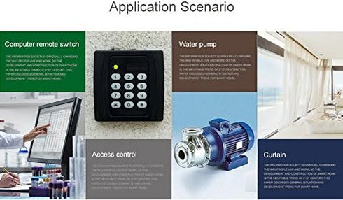 1 Channel WiFi Momentary Inching Relay Self-Lock Switch Module,DIY WiFi Garage Door Opener, Work with Alexa Google Home Nest IFTTT......