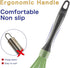 Dishwasher Safe Whisk, Professional Whisks For Cooking Non-Scratch, Stainless Steel & Silicone Wisk, Plastic Rubber Whisk Tool For Nonstick Cookwa...