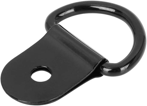 X AUTOHAUX 20pcs Black D Shape Tie Down Anchors Lashing Rings for Car Truck Trailer Cargo RV Boats...