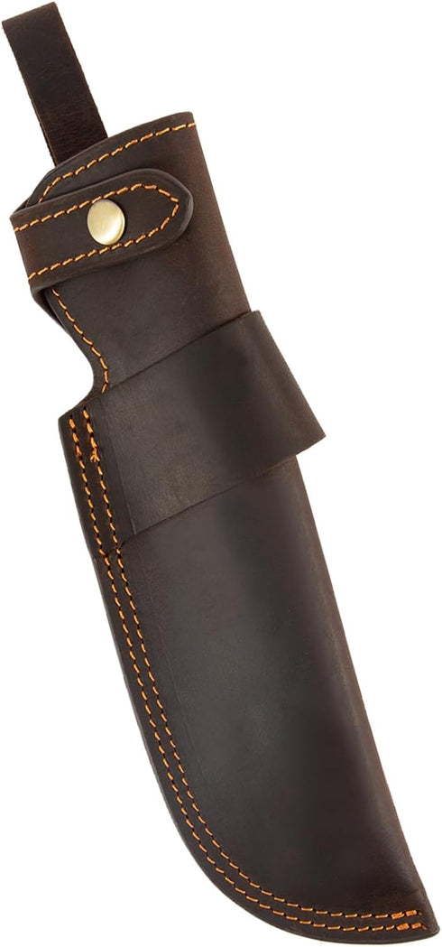Knife Sheath,Leather Knife Sheath for Belt,Chef Knife Guard,Knife Holster for 5 inch Blade Knife,Knife Holder,Knife Cover Sleeve,EDC Belt Organize...