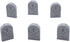 EnderToys Mausoleum Graveyard Scene, Terrain Scenery for Tabletop 28mm Miniatures Wargame, 3D Printed and Paintable...
