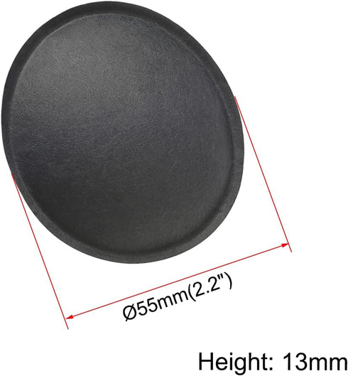 uxcell Speaker Dust Cap 55mm/2.2" Diameter Subwoofer Paper Dome Coil Cover Caps 4 Pcs...