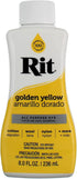 Rit Purpose Liquid Dye, Yellow, 236ml...