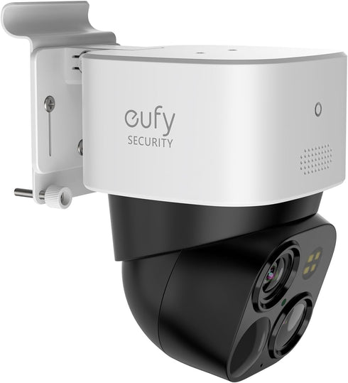 Vinyl Siding Clips Mount Bracket Compatible with Eufy SoloCam S340 Solar Security Outdoor Camera ?1Pack?White?...