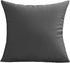 Outdoor Waterproof Throw Pillow Covers 18x18 Set of 2 Decorative DarkGary Patio Furniture Cushion Cases Outside Decor for Couch Garden Bench Porch...