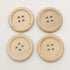 Chenkou Craft 40pcs 25mm 1" Round Natural Wood Buttons 4 Holes Craft Sewing Button (25mm)...