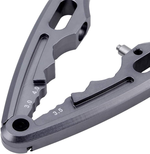HobbyPark Universal RC Shock Pliers w/Ball End Multi-Function Clamp Tools for RC Car Truck Off Road Buggy Rock Crawler (Gray)...