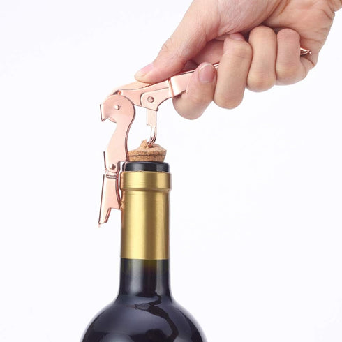 YFS Professional Waiter Corkscrew with Foil Cutter and Bottle Opener, Rose Gold Heavy Duty Wine Key for Restaurant Waiters...