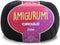 Circulo Amigurumi Yarn, 100% Mercerized Brazilian Virgin Cotton - Cotton Yarn for Crocheting and Knitting, Soft Yarn, Black Yarn Art - Sport Weigh...