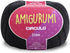 Circulo Amigurumi Yarn, 100% Mercerized Brazilian Virgin Cotton - Cotton Yarn for Crocheting and Knitting, Soft Yarn, Black Yarn Art - Sport Weigh...