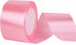 2" Wide Single Face Satin Ribbon Roll for Wedding, Sewing Projects, Gift Wrapping and Crafting Projects, 25 Yards (Pink)...