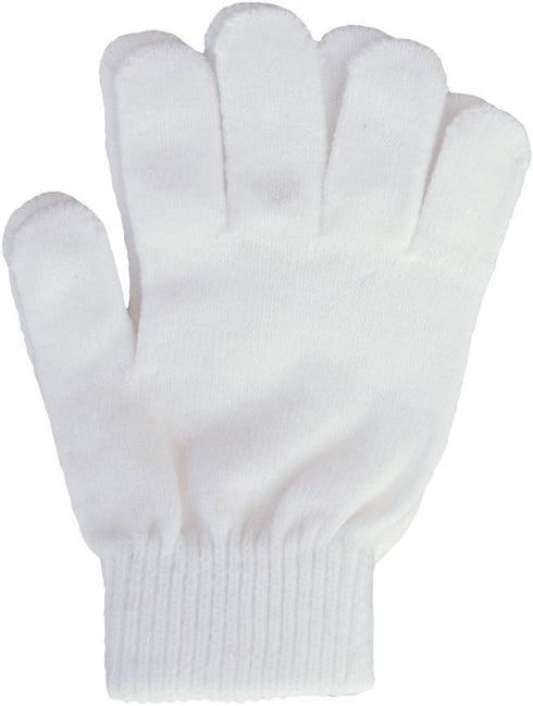 A&R Sports Knit Gloves, White, One Size...