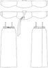 Folkwear 141 Korean Han-Bok Korea Chogori Jacket Chima Dress Traditional Sewing Pattern Pattern Only) folkwear141...
