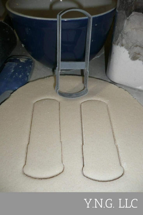 INSPIRED BY SHOT GUN SHELL SHAPE OUTLINE HUNTING OUTDOORS COOKIE CUTTER MADE IN USA...