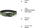Mile High Life Reflective Dog Collar | Nylon Pet Collars wiith Buckle | Light Weight Puppy Collars | Lime Green Dog Collars for Large Dogs (Lime G...