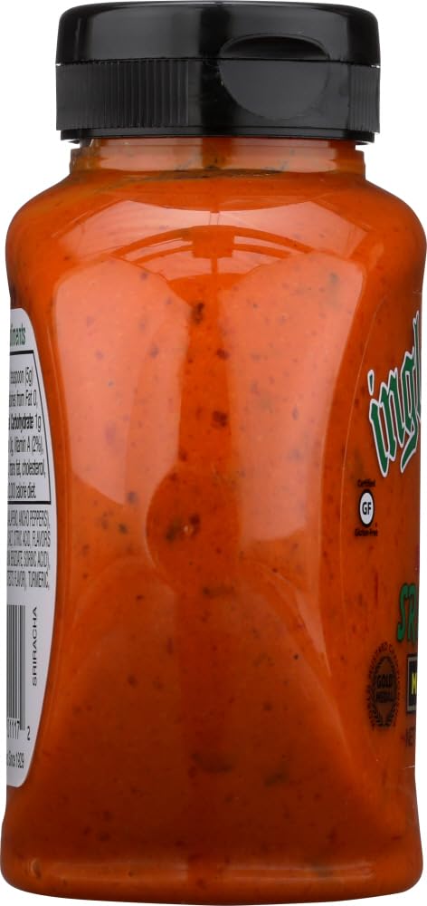 Inglehoffer Extra Hot Sriracha Mustard, 10 oz Squeeze Bottle...