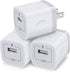 Charging Blocks for iPhone, Charger Box Sicodo 3Pack Plug in Phone Charger One Port USB Power Adapter Cell Phone Brick Charging Cube for iPhone 15...