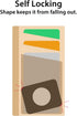 TagVault™ - AirTag Wallet Holder Compact (Single) | Thin & Flexible, Stays Hidden, Patent Pending | Elevation Lab...