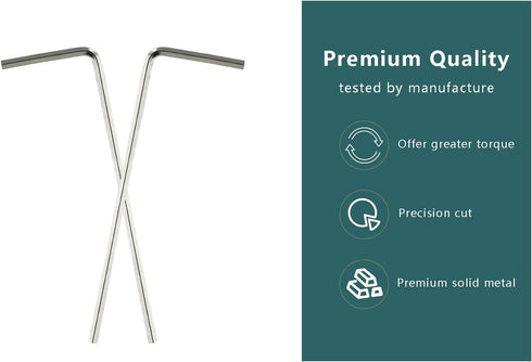 20 Pcs 1.5mm(1/16") Hex Key Wrench Set, Mini Allen Key Hex Wrench Hex Allen Wrench Set L Wrench Set...