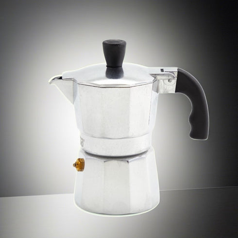 IMUSA USA B120-41V Aluminum Espresso Stovetop Coffeemaker 1-cup, Silver...