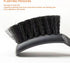 ICSTM Wheel Brush Tire Brush Car Wash Brush Tire Brush Car Carpet Cleaner Used for Cleaning Car Tires, Wheels and Carpets, with a Short Handle Tha...