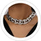 Chunky Gold Necklace for Women Punk Chunky Choker Necklaces Vintage Chunky Silver Necklace Cuban Chain Hip-hop Jewelry for Women Trendy...