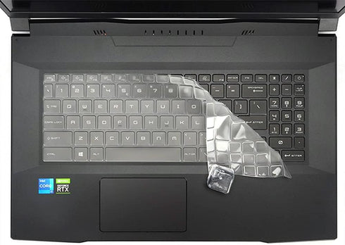 Keyboard Cover for 2023 MSI Stealth 17/16 Studio/Raider GE78HX GE68HX,MSI Katana GF66 GF76 11UE 12UE/Sword 15 17/Pulse GL66 GL76 /Crosshair 15 16 ...
