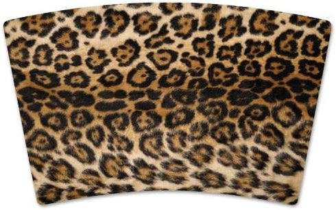 Mugzie "Spotted Leopard" Cocktail Shaker with Insulated Wetsuit Cover, 16 oz, Black...