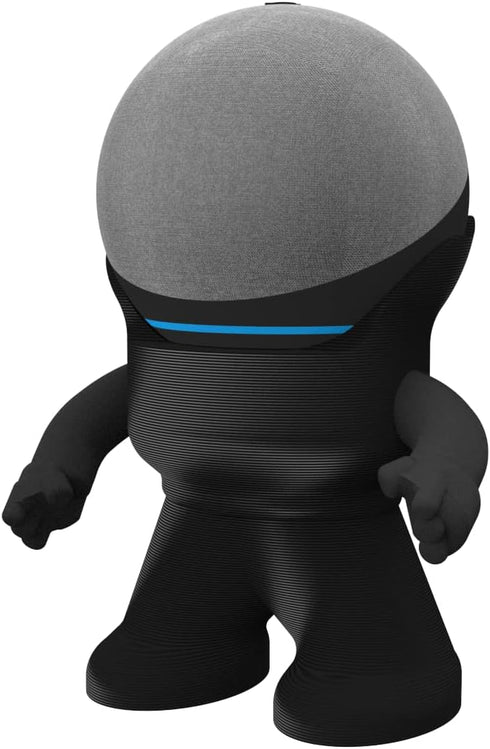 Splin Table Stand Holder Compatible with Amazon Alexa Smart Speaker Echo Dot (4th and 5th gen.) and Apple HomePod Mini, Mr. Bill (Black)...