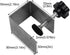Cabinet Drawer Installation Clamps, 2PCS Right, Left-Side Drawer Installation Clamps Tools Front Cabinet Drawer Woodworking Clamps Drawer Jig for ...