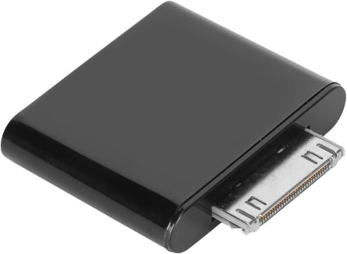 30 Pin Bluetooth Adapter Receiver, Bluetooth Transmitter Plug and Play & Automatic Compatible with iOS Pod and Other 30 Pin Dock Speakers (Black)...