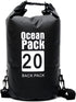 Floating Waterproof Dry Bag for Travel 5L/10L/20L/30L, Roll Top Sack Keeps Gear Dry for Kayaking, Rafting, Boating, Swimming, Camping, Hiking, Bea...