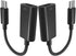 USB C Male to Lightning Female Adapter 2-PACK, USB C to Lightning Headphone Converter for Audio Compatible with iPhone 15 Series, iPad Pro, MacBoo...