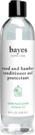 Bayes Food Grade Mineral Oil for Cutting Board - Mineral Oil Food Grade for Bamboo, Teak & Wood Conditioner and Protectant - Cutting Board Oil Foo...