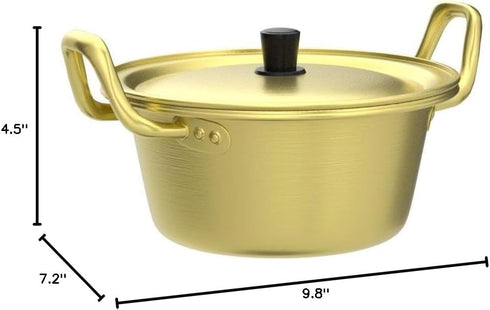 Korea Noodle Pot/Hot Shin Ramyun Aluminum Pot 6.3"(16cm)/ Traditional HOT POT...