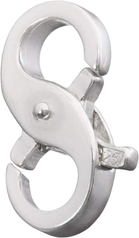 Bracelet Extender Silver - .925 Sterling Silver Necklace Extender Silver - Lobster Claw Clasps for Jewelry Making Finding Repair Kit Lobster Clasp...