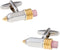 Pencil School Teacher Architect Pair Cufflinks in a Presentation Gift Box & Polishing Cloth...