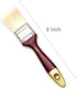 (5 Pack) 2.5", 2", 1.5", 1", 0.5" Paint Brushes Designed Latex or Oil Based Paints for Indoor or Outdoor with Comport Handle (C)...