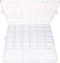 26 grids bead organizer box (1.7cm thick), Arts DIY Crafts Jewelry organizers and storage box, Dividers plastic bead storage box, craft storage fo...