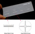 4 Scales Microscope Stage Micrometer Slide Optical Glass Measuring Tool Measurement Reticle for Biological Stereo Video...