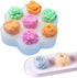 7-chamber rose/flower shape silicone Molds for DIY Cake Fondant Biscuit Cookies Sugar Pudding Chocolate Hard Candies Dessert Sugar Cupcake Decor...