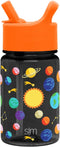 Simple Modern Kids Water Bottle Plastic BPA-Free Tritan Cup with Leak Proof Straw Lid | Reusable and Durable for Toddlers, Boys | Summit Collectio...