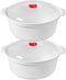 2 PCS Microwave Bowls with Lids Ramen Cooker Soup Bowls with Handls Microwave Dishes Microwave Noodle Cooker Microwave Cookware for Office, Colleg...